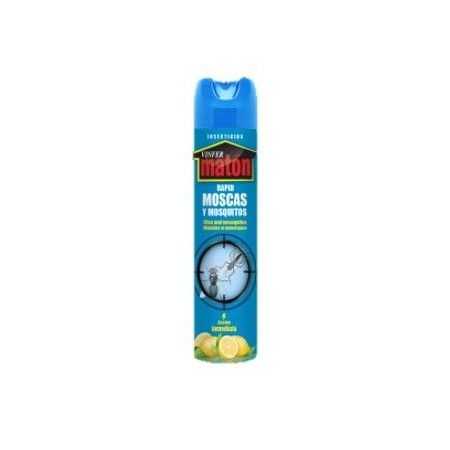 Vinfer Maton Rapid Insecticida Moscas Y Mosquitos Insecticida inmediato contra moscas y mosquitos aroma natural de limón 750 ml