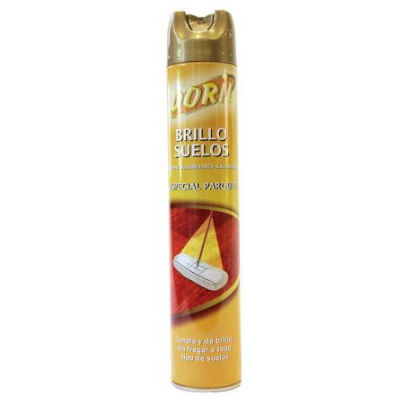 Doril Brillo Suelos Especial Parquet Abrillantador para mopa limpia y realza el brillo al instante 750 ml