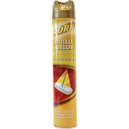 Doril Brillo Suelos Especial Parquet Abrillantador para mopa limpia y realza el brillo al instante 750 ml