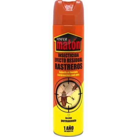 Vinfer Maton Insecticida Efecto Residual Rastreros Insecticida residual que mata aleja y repele a todo tipo de insectos rastreros 600 ml