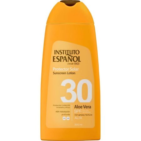 Instituto Español Aloe Vera Protector Solar Spf 30 Loción solar con aloe vera de rápida absorción 300 ml