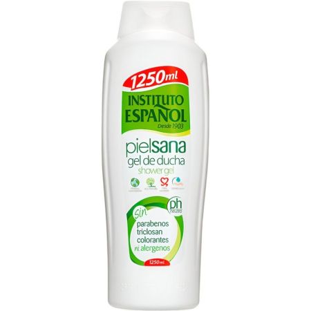 Instituto Español Piel Sana Gel De Ducha Gel de ducha 0% parabenos ofrece acción hidratante y relajante 1250 ml