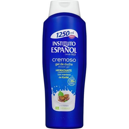 Instituto Español Cremoso Gel De Ducha Gel de ducha 0% parabenos cremoso e hidratante con manteca de karité 1250 ml