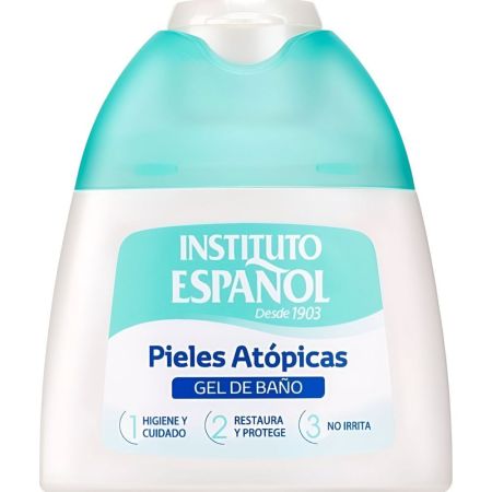 Instituto Español Pieles Atópicas Gel De Baño Gel de ducha extrasuave e hidratante protege la piel no irrita y alivia el picor