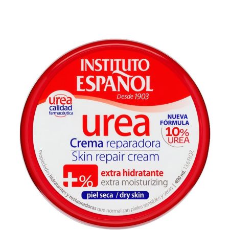 Instituto Español Urea Crema Reparadora Crema corporal de rápida absorción reparadora extrahidratante reduce la sequedad