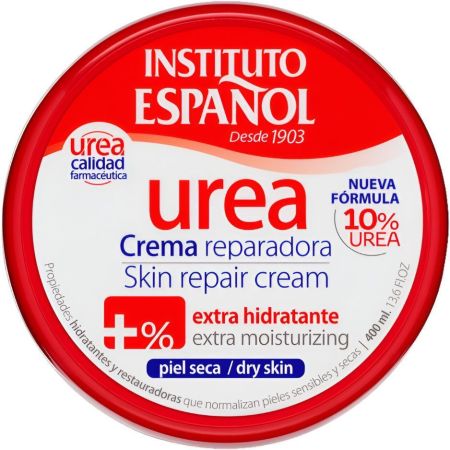 Instituto Español Urea Crema Reparadora Crema corporal de rápida absorción reparadora extrahidratante reduce la sequedad