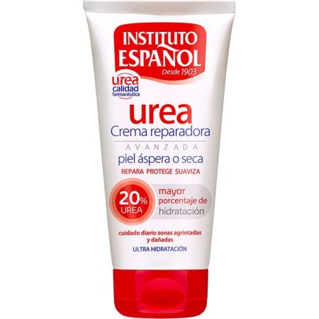 Instituto Español Urea Avanzada Crema Reparadora Crema corporal repara protege y suaviza pies codos y manos 50 ml