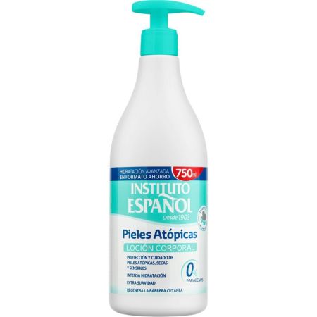 Instituto Español Pieles Atópicas Loción Corporal Loción corporal 0% de parabenos extrasuave e hidratante protege la piel no irrita y alivia el picor