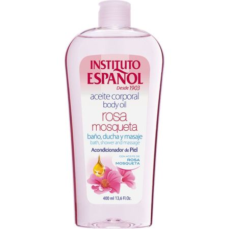 Instituto Español Rosa Mosqueda Aceite Corporal Aceite corporal acondiciona tu piel con un suave masaje 400 ml