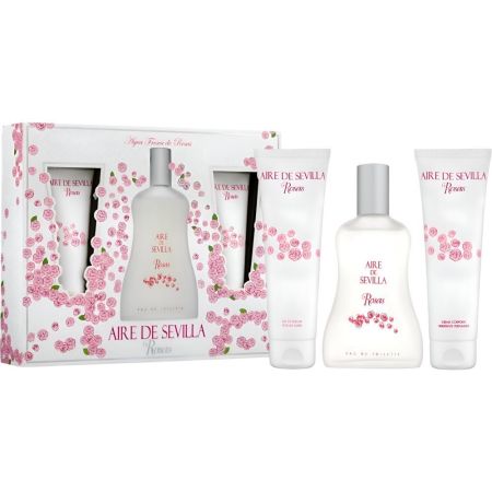 Aire De Sevilla Rosas Frescas Estuche Eau de toilette para mujer 150 ml