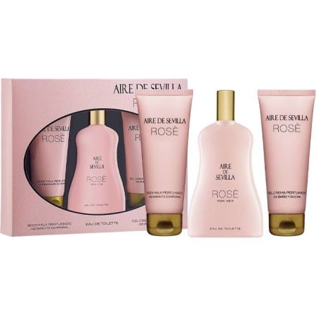 Aire De Sevilla Rosé For Her Estuche Eau de toilette para mujer 100 ml