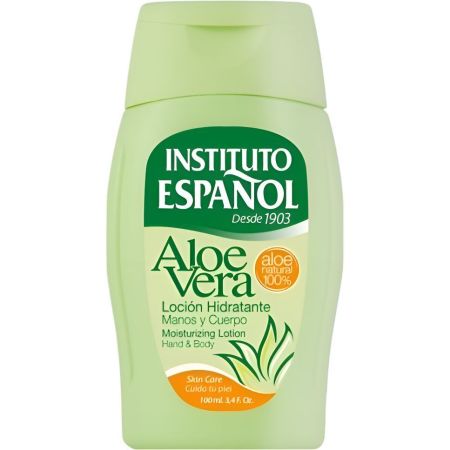 Instituto Español Aloe Vera Loción Hidratante Loción corporal para manos y cuerpo ofrece excelente hidratación para piel más fresca joven y saludable