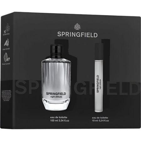 Springfield Night Attitude Eau de toilette para hombre 100 ml