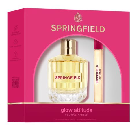 Springfield Glow Attitude Estuche Eau de toilette para mujer 100 ml