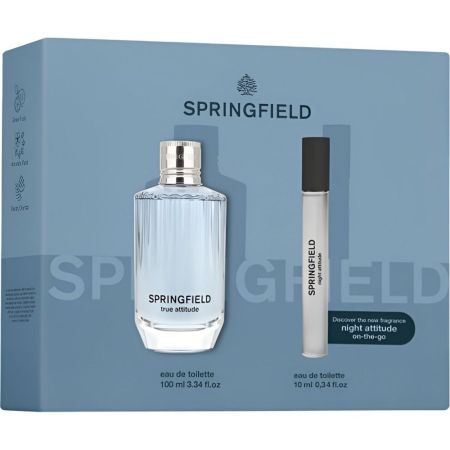 Springfield True Attitude Aromatic Woody Estuche Eau de toilette para hombre 100 ml