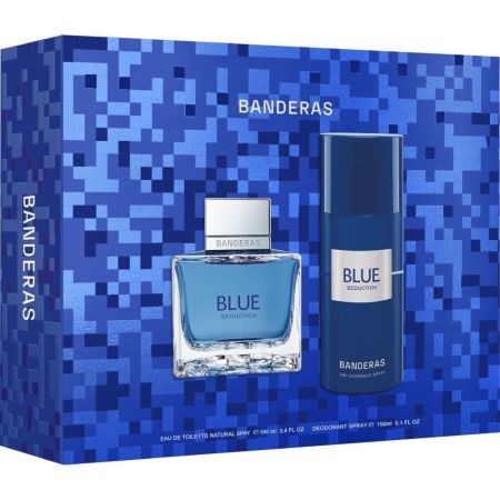 Antonio Banderas Blue Seduction Estuche Eau de toilette para hombre 100 ml