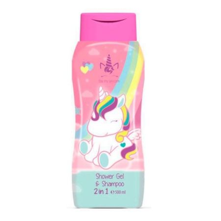 Eau My Unicorn Gel De Baño-Champú 2 En 1 Gel de ducha y champú respeta la hidratación natural de la piel y el cabello 500 ml