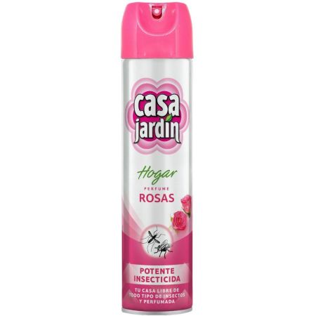 Casa Jardin Rosas Hogar Potente Insecticida Insecticida elimina instantáneamente los insectos con agradable fragancia 600 ml