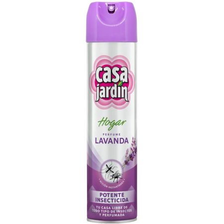 Casa Jardin Lavanda Hogar Potente Insecticida Insecticida elimina instantáneamente los insectos con agradable fragancia 600 ml