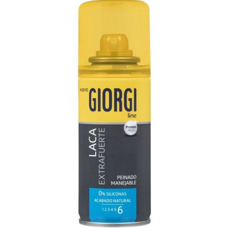 Giorgi Pro Ultimate Toque Final Laca Nº5 Laca fijadora realza el peinado sin acartonar y lo protege de la humedad 100 ml