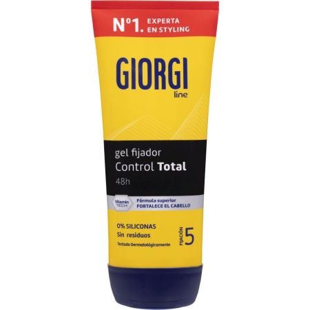 Giorgi Control Total 48h Gel Fijador Nº5 Gomina acabado perfecto de larga duración 48 horas 170 ml