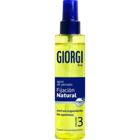 Giorgi Fijación Imparable Agua De Peinado Perfect Mix Nº3 Agua de peinado extrafuerte moldea el cabello corto dominando mechones rebeldes 48 horas 150 ml