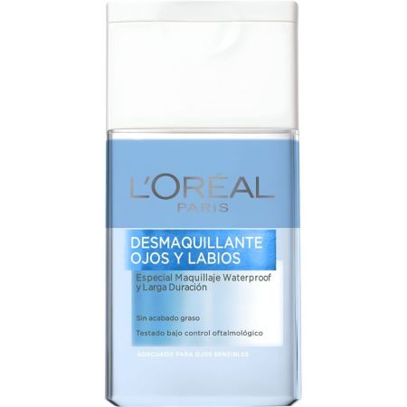 L'Oreal Desmaquillante Ojos Y Labios Desmaquillante bifásico para ojos y labios sin acabado graso 125 ml