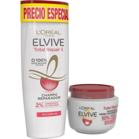 Elvive Total Repair 5 Pack Precio Especial Set de cuidado capilar reparador para el cabello dañado