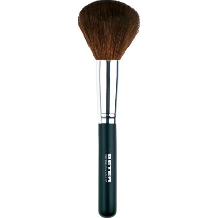 Beter Brocha Maquillaje Gruesa Pelo De Cabra 18,5 Cm Brocha de maquillaje para polvos compactos sueltos o bronceadores