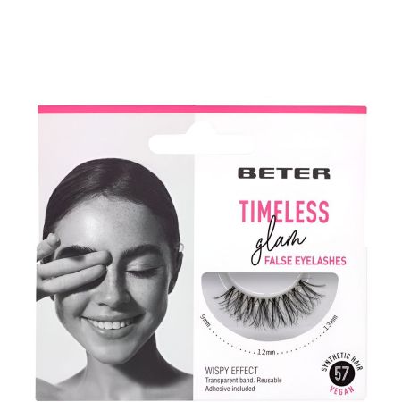 Beter Timeless Glam False Eyelashes Nº 258 Pestañas postizas reutilizables ligeras y muy fáciles de aplicar potencian la mirada para acabado natural