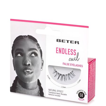 Beter Endless Curl False Eyelashes Nº 259 Pestañas postizas reutilizables ligeras y muy fáciles de aplicar potencian la mirada para acabado natural