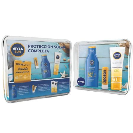 Nivea Sun Protección Solar Completa Estuche Set de protección solar completa antiedad y antimanchas hidratación 24 horas