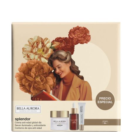 Bella Aurora Splendor Estuche Precio Especial Tratamiento de día antimanchas y antiedad para una piel más joven e iluminada