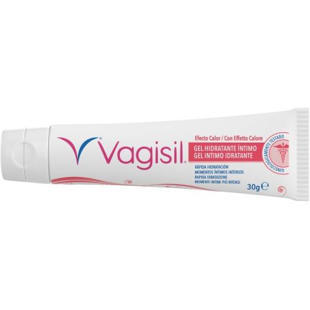 Vagisil Gel Lubricante Vaginal Efecto Calor Gel lubricante íntimo efecto calor alivia la sequedad y mejora las relaciones sexuales 30 gr