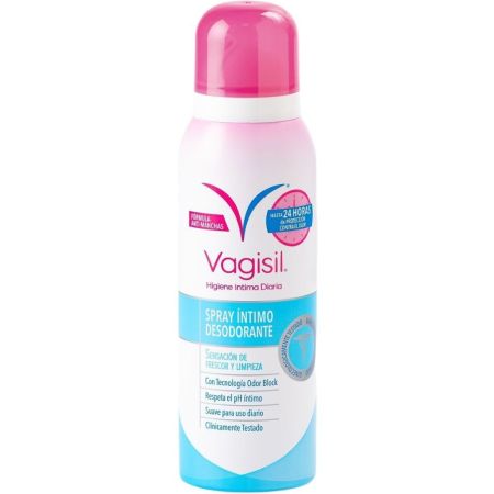 Vagisil Spray Íntimo Desodorante Spray Desodorante íntimo antiolor para una sensación de frescor y limpieza 125 ml