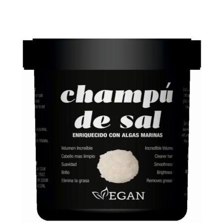 Belkos Champú De Sal Champú de sal eniquecido con algas marinas para cabello graso 400 ml