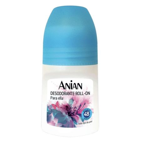 Anian Desodorante Roll-On Para Ella Desodorante protege eficazmente contra el sudor y el olor corporal durante 48 horas 50 ml