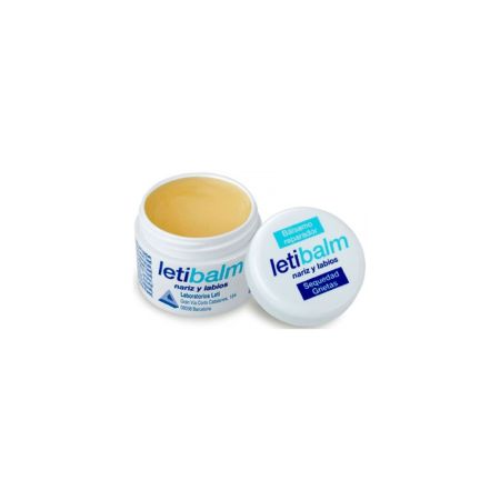 Leti Balm Bálsamo Reparador Nariz Y Labios Bálsamo reparador para labios secos agrietados e irritaciones de la nariz 10 ml