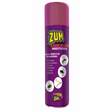 Zum Kade Plus Insecticida Insecticida contra insectos voladores con aroma a lavanda 400 ml