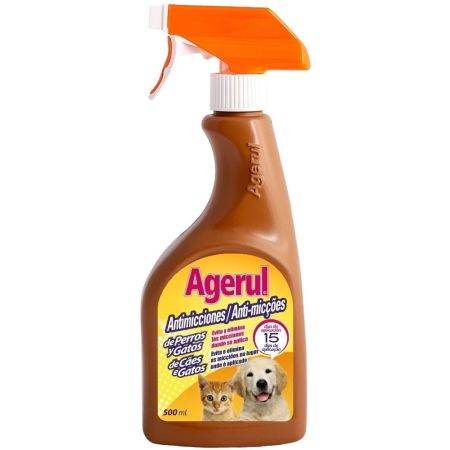 Agerul Antimicciones De Perros Y Gatos Repelente antiorina inofensivo 500 ml