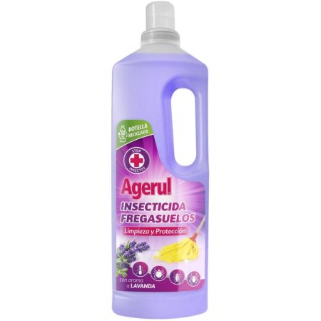 Agerul Insecticida Fregasuelos Limpieza Y Protección Fregasuelos insecticida elimina insectos de forma eficaz aroma lavanda 1000 ml