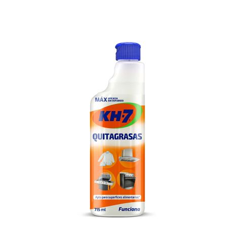 Kh-7 Quitagrasas Recambio Quitagrasas sin fosfatos ideal para todas las superficies y eliminar sin esfuerzo la suciedad 715 ml