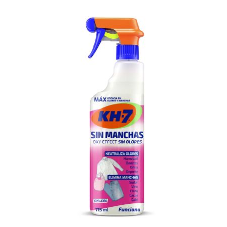 Kh-7 Quitamanchas Sin Manchas Oxy Effect Sin Olores Quitamanchas máxima eficacia en olores y manchas 715 ml