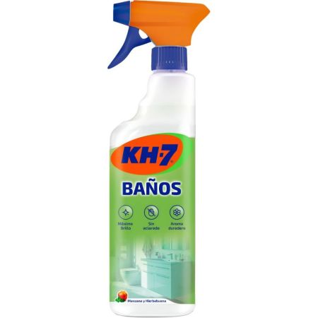 Kh-7 Limpiador Baños Limpiadorde baño  desinfectante sin lejía previene la cal y elimina bacterias con aroma duradero 500 ml