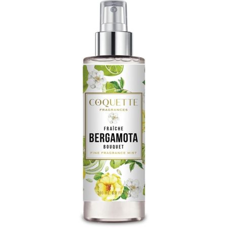 Coquette Bergamota Fine Fragance Mist Body mist refrescante con aroma cítrico y fresco para utilizar diariamente 200 ml