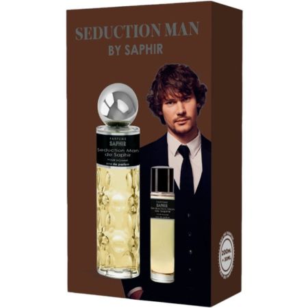 Saphir Seduction Man By Saphir Estuche Eau de parfum para hombre 200 ml