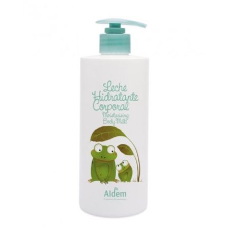 Aldem Leche Hidratante Corporal Loción corporal hidratante infantil con aceite de rosa mosqueta y extracto de avena 400 ml