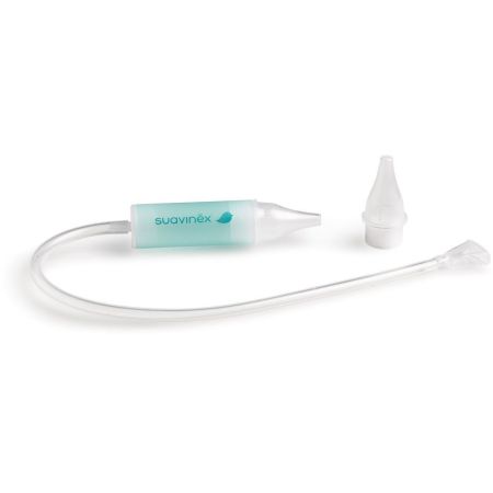 Suavinex Aspirador Nasal Anatómico +0m Aspirador nasal previene la obstrucción de mucosidades 10 uds