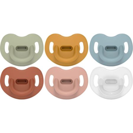 Suavinex Chupete Selection Tetina Anatómica Sx Pro 0-6m Silicone Chupete de silicona con cuello más fino y ancho minimiza la adhesión de pelusas y partículas de suciedad 1 ud