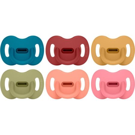 Suavinex Chupete Selection Tetina Fisiológica Xs Pro 0-6m Silicone Chupete de silicona reversible con cuello más fino y ancho minimiza adhesión de pelusas y partículas de suciedad 1 ud